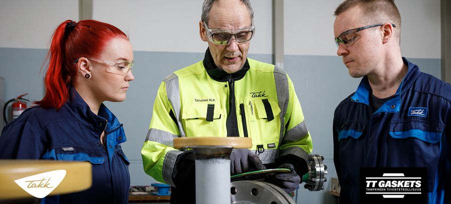 Flange Gasket Assembly Training In Co-operation With Tampere Adult Education Centre (TAKK)